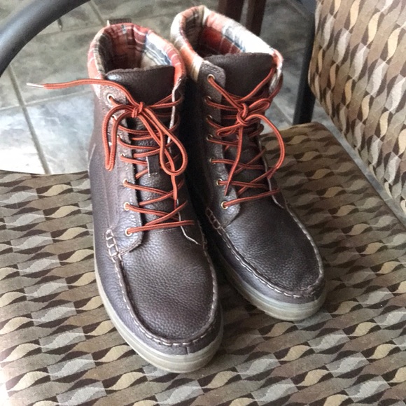 Sanuk Other - Sanuk Men's Statton Deluxe lace-up boot size 12